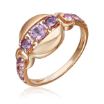 Damenring mit Amethyst 