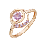 Damenring mit Amethyst 