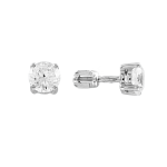 Earrings with zirconia 