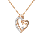 Pendant with zirconia 