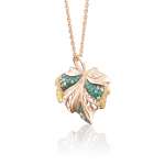 Pendant with zirconia 