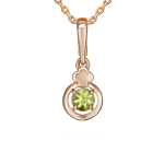 Anhänger mit Chrysolith 
