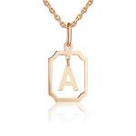 Pendant letter "A" 