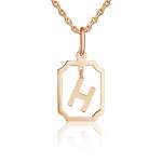 Pendant letter "H" 