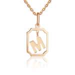 Pendant letter "M" 