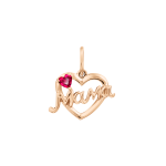 Pendant with zirconia 