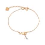Bracelet with zirconia 
