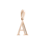 Buchstabenanhänger "A" mit Brillanten 