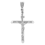 Pendant cross with engraving 