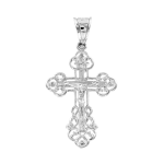 Pendant cross with engraving 