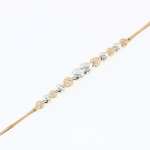 Gelbgold Armband mit Zirkonia 