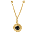 Necklace with onyx 
