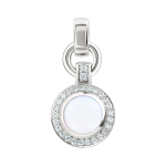 Anhänger mit Opal und Zirkonia 