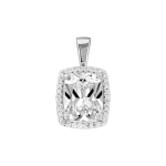Pendant with zirconia 