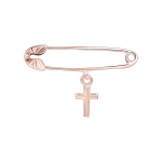 Brooch with cross 