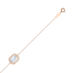 Bracelet with zirconia 