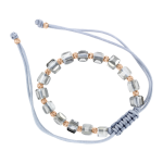 Bracelet with red gold beads 