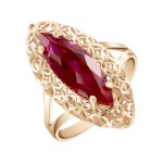 Ladies ring with ruby 