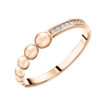 Women's ring with zirconia 