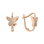 Earrings butterflies 