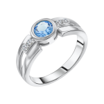 Women’s ring with zirconia 
