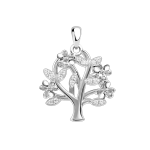 Anhänger "Baum des Lebens" mit Zirkonia 