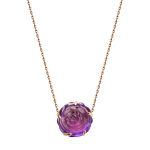 Necklace with amethyst 