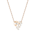 Necklace with zirconia Swarovski 