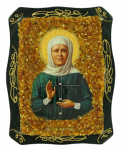 Orthodoxe Ikone der seligen Matrone von Moskau 