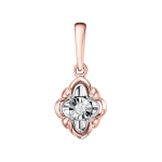 Pendant with a brilliant 