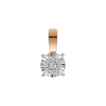 Pendant with diamonds 