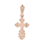 Pendant cross with engraving 