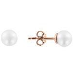 Stud earrings with pearls 