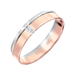 Обручальное кольцо с бриллиантами 
