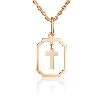 Pendant letter "Т" 