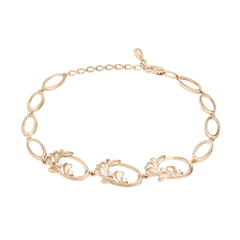 Bracelet with zirconia 
