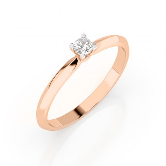 Women's ring with diamond 
