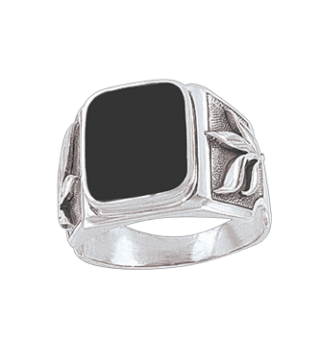 men's ring with Onyx 