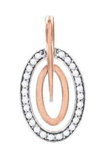 pendant with zirconia 