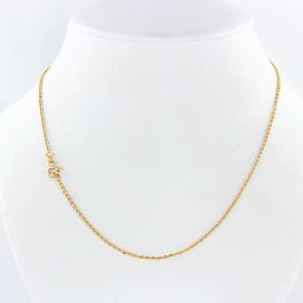 Chain in yellow gold 