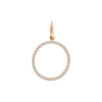 Pendant with zirconia 