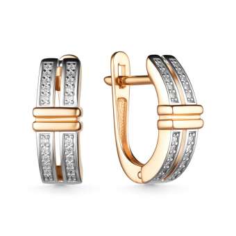 Серьги с бриллиантами 