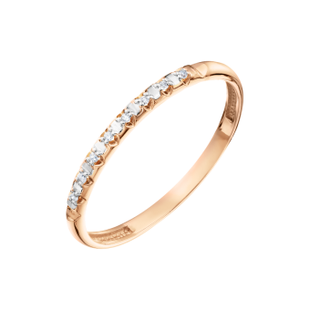 Women's ring with diamonds 