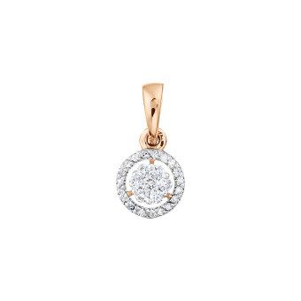 Pendant with diamonds 