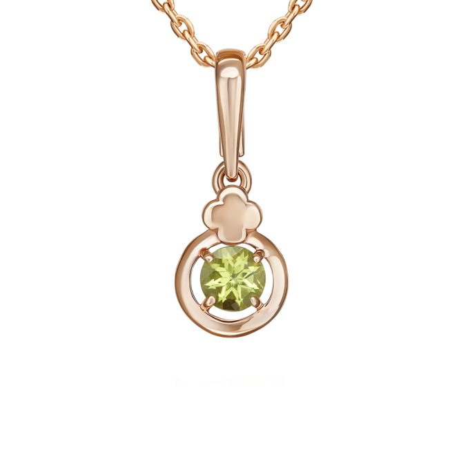 Anhänger mit Chrysolith 