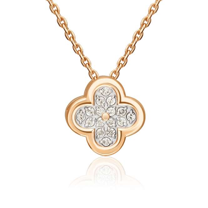 Pendant with zirconia 
