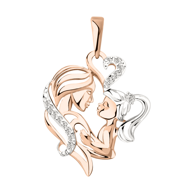 Pendant - Mother and child 