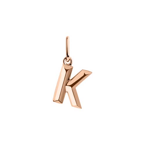 Pendant letter "K" 