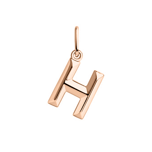Pendant letter "H" 