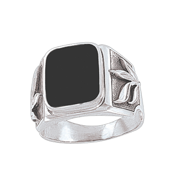 men's ring with Onyx 